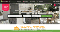 Desktop Screenshot of cottages.com